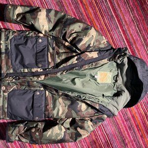 Special Blend Men's L Winter Snowboard Jacket - Camouflage